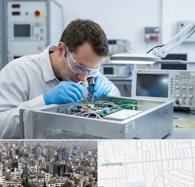تعمیر سورس دستگاه لیزر فایبر در جیحون 