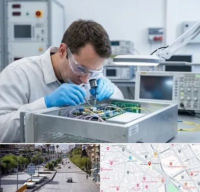 تعمیر سورس دستگاه لیزر فایبر در خیابان زند شیراز 