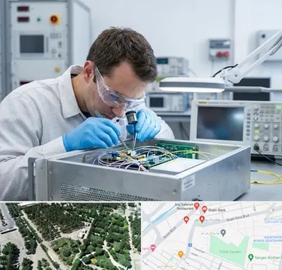 تعمیر سورس دستگاه لیزر فایبر در سالاریه قم 