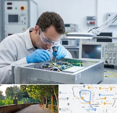 تعمیر سورس دستگاه لیزر فایبر در بلوار گیلان رشت 