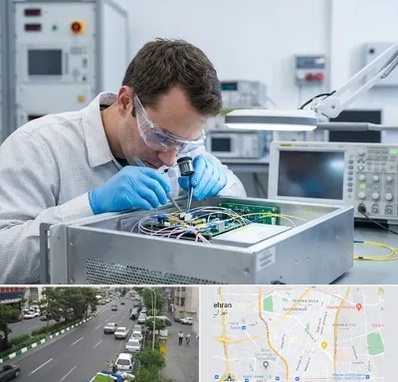 تعمیر سورس دستگاه لیزر فایبر در ستارخان 