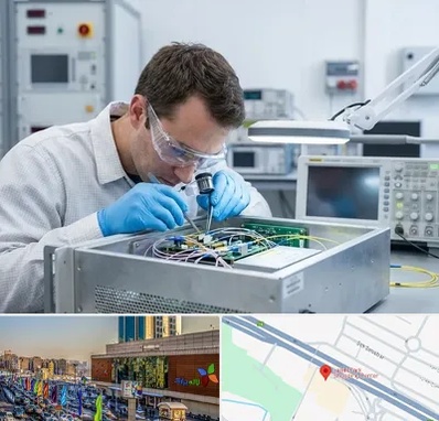 تعمیر سورس دستگاه لیزر فایبر در لاله پارک تبریز 