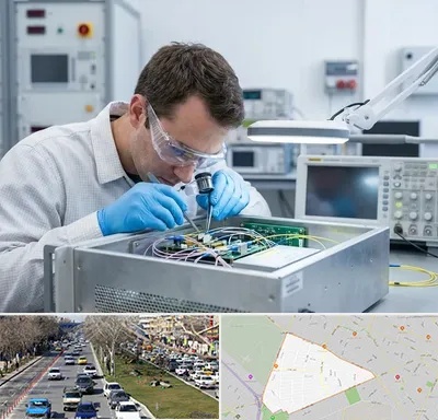 تعمیر سورس دستگاه لیزر فایبر در احمدآباد مشهد 