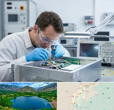 تعمیر سورس دستگاه لیزر فایبر در رودبار