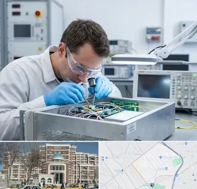 تعمیر سورس دستگاه لیزر فایبر در طلاب مشهد 