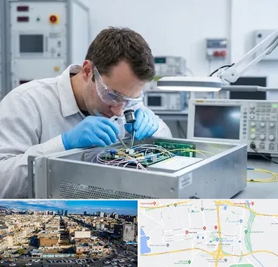 تعمیر سورس دستگاه لیزر فایبر در شهرک راه آهن