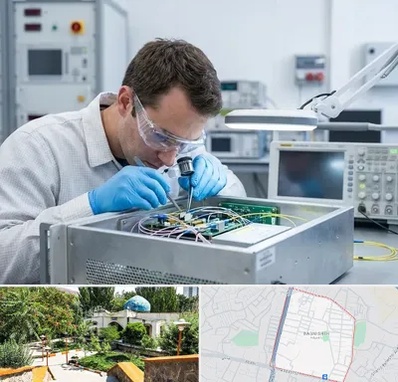 تعمیر سورس دستگاه لیزر فایبر در باغمیشه تبریز 