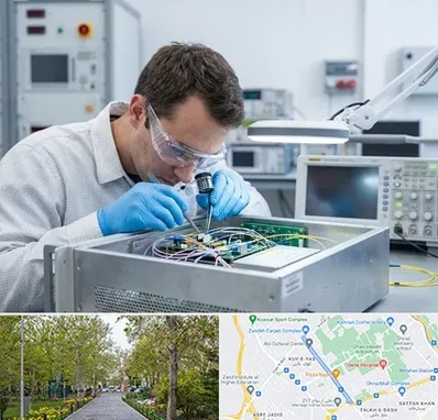 تعمیر سورس دستگاه لیزر فایبر در قدوسی غربی شیراز 