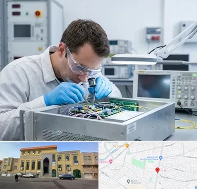 تعمیر سورس دستگاه لیزر فایبر در زنبیل آباد قم 