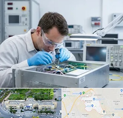 تعمیر سورس دستگاه لیزر فایبر در نسیم شهر