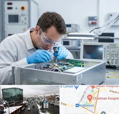 تعمیر سورس دستگاه لیزر فایبر در اقدسیه 