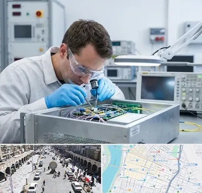 تعمیر سورس دستگاه لیزر فایبر در نادری اهواز 