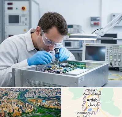 تعمیر سورس دستگاه لیزر فایبر در اردبیل