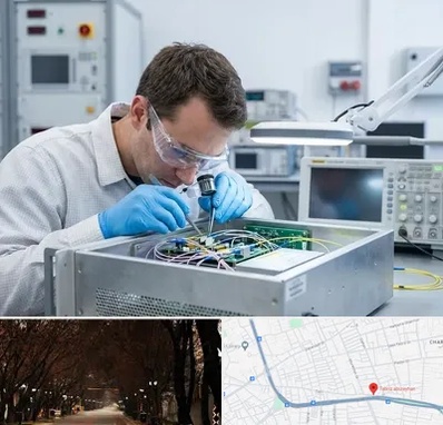 تعمیر سورس دستگاه لیزر فایبر در ابوریحان تبریز 