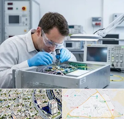 تعمیر سورس دستگاه لیزر فایبر در قاسم آباد مشهد 