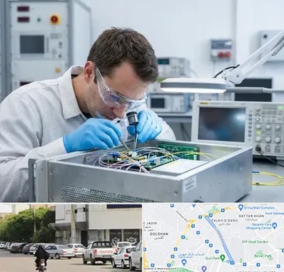 تعمیر سورس دستگاه لیزر فایبر در قدوسی شرقی شیراز 