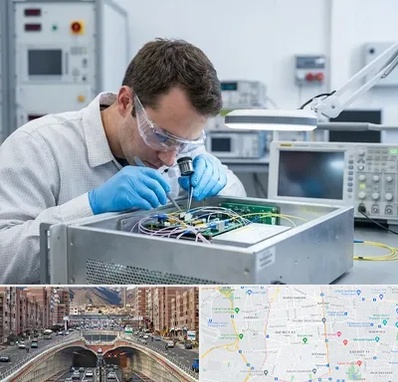 تعمیر سورس دستگاه لیزر فایبر در منطقه 10 تهران 