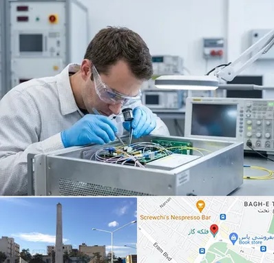 تعمیر سورس دستگاه لیزر فایبر در فلکه گاز شیراز 