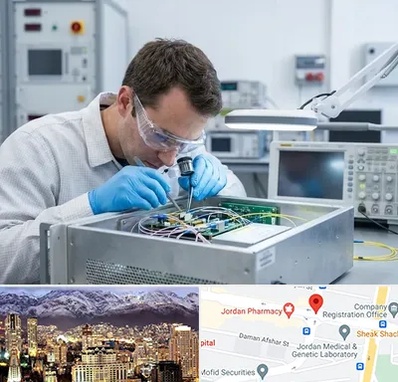 تعمیر سورس دستگاه لیزر فایبر در جردن 