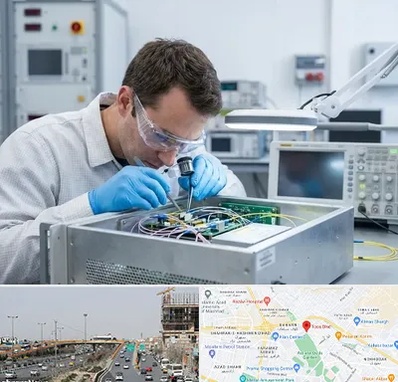 تعمیر سورس دستگاه لیزر فایبر در بلوار توس مشهد 