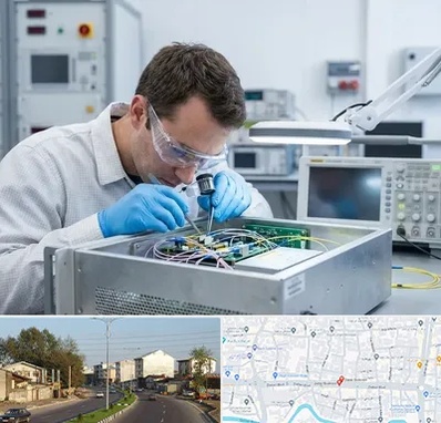 تعمیر سورس دستگاه لیزر فایبر در ضیابری رشت 