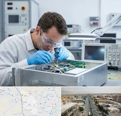 تعمیر سورس دستگاه لیزر فایبر در حصارک کرج 