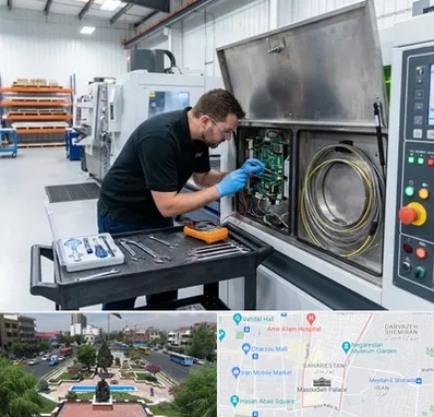 تعمیر دستگاه لیزر صنعتی در بهارستان