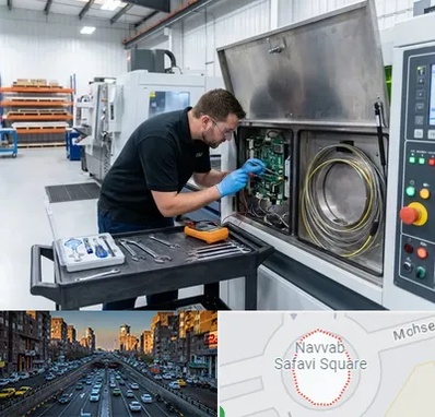 تعمیر دستگاه لیزر صنعتی در نواب 