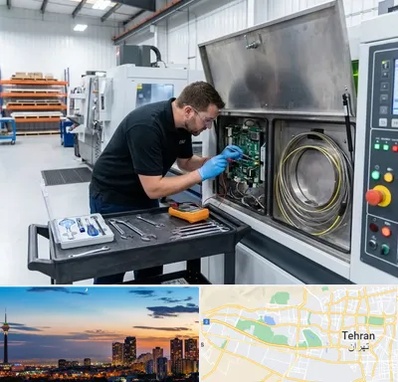 تعمیر دستگاه لیزر صنعتی در غرب تهران 