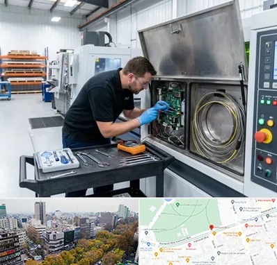 تعمیر دستگاه لیزر صنعتی در بلوار کشاورز 