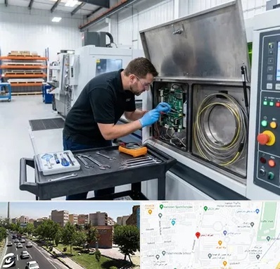 تعمیر دستگاه لیزر صنعتی در شهرک آزمایش 