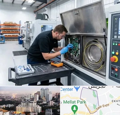 تعمیر دستگاه لیزر صنعتی در الهیه 