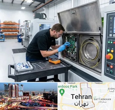 تعمیر دستگاه لیزر صنعتی در صادقیه 