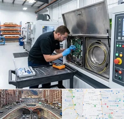 تعمیر دستگاه لیزر صنعتی در منطقه 10 تهران 