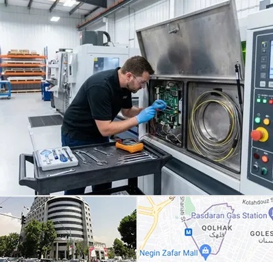 تعمیر دستگاه لیزر صنعتی در قلهک 