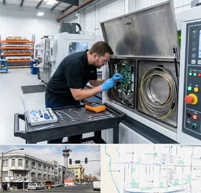 تعمیر دستگاه لیزر صنعتی در 17شهریور 