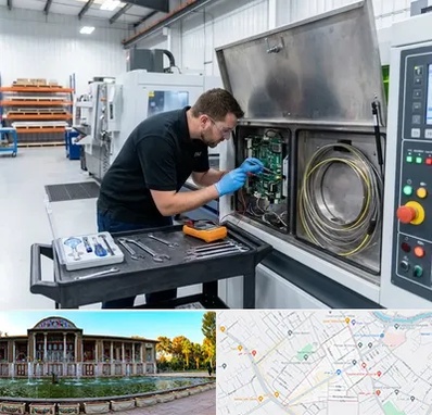تعمیر دستگاه لیزر صنعتی در عفیف آباد شیراز 