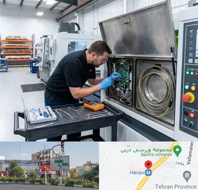 تعمیر دستگاه لیزر صنعتی در هروی
