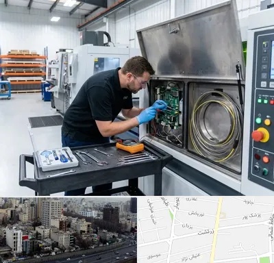 تعمیر دستگاه لیزر صنعتی در زرتشت