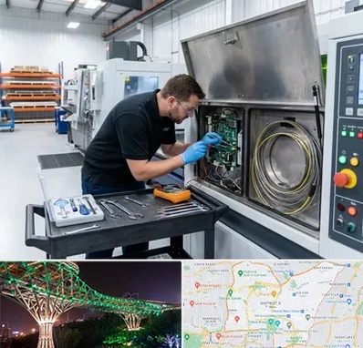 تعمیر دستگاه لیزر صنعتی در منطقه 3 تهران 