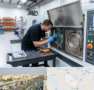 تعمیر دستگاه لیزر صنعتی در کیانمهر کرج 