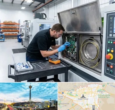 تعمیر دستگاه لیزر صنعتی در تهران