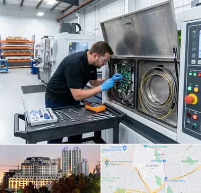 تعمیر دستگاه لیزر صنعتی در فرشته 