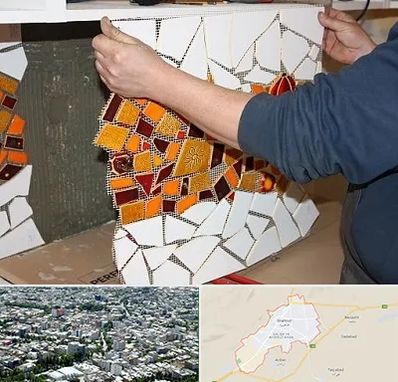 آموزشگاه کاشی شکسته در شاهرود