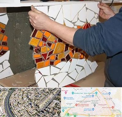 آموزشگاه کاشی شکسته در شهرک غرب مشهد