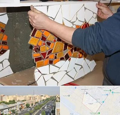 آموزشگاه کاشی شکسته در کیانمهر کرج