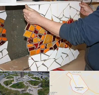 آموزشگاه کاشی شکسته در ورامین