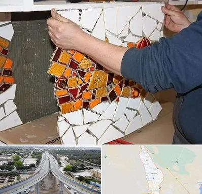 آموزشگاه کاشی شکسته در اندیمشک