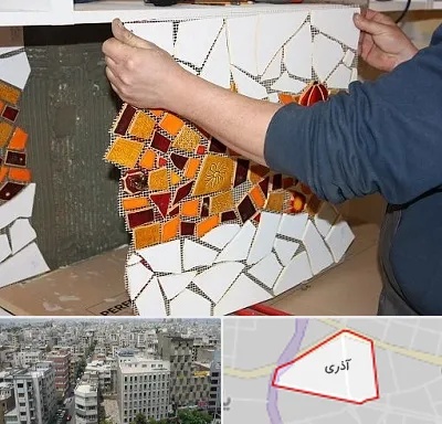 آموزشگاه کاشی شکسته در آذری