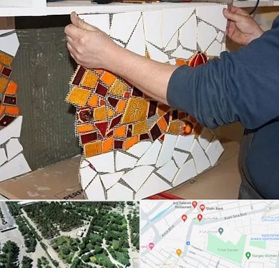 آموزشگاه کاشی شکسته در سالاریه قم